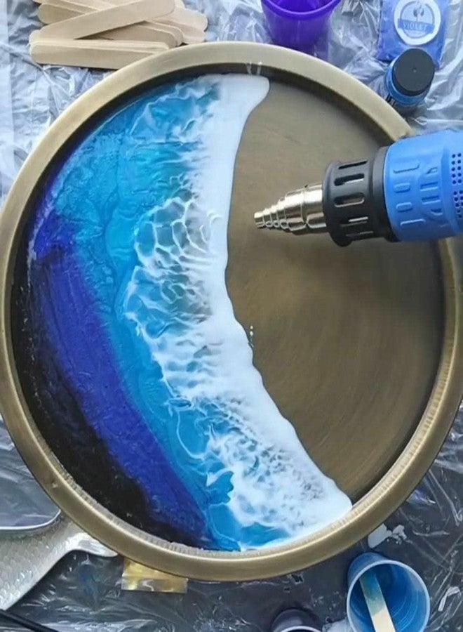 سنوج لوحة فنية غير مكتملة من سنوغ، مناسبة لصب الراتنج والطلاء السائل والكحول والوسائط المختلطة وغيرها. متعددة الاستخدامات في الفنون والحرف اليدوية. عبوة من قطعتين. المقاس: 30 سم. - Image 5